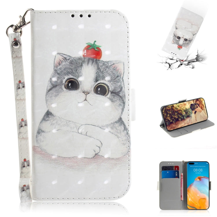 3D Painting Horizontal Flip Leather Case with Holder & Card Slot & Wallet & Lanyard, Series 1