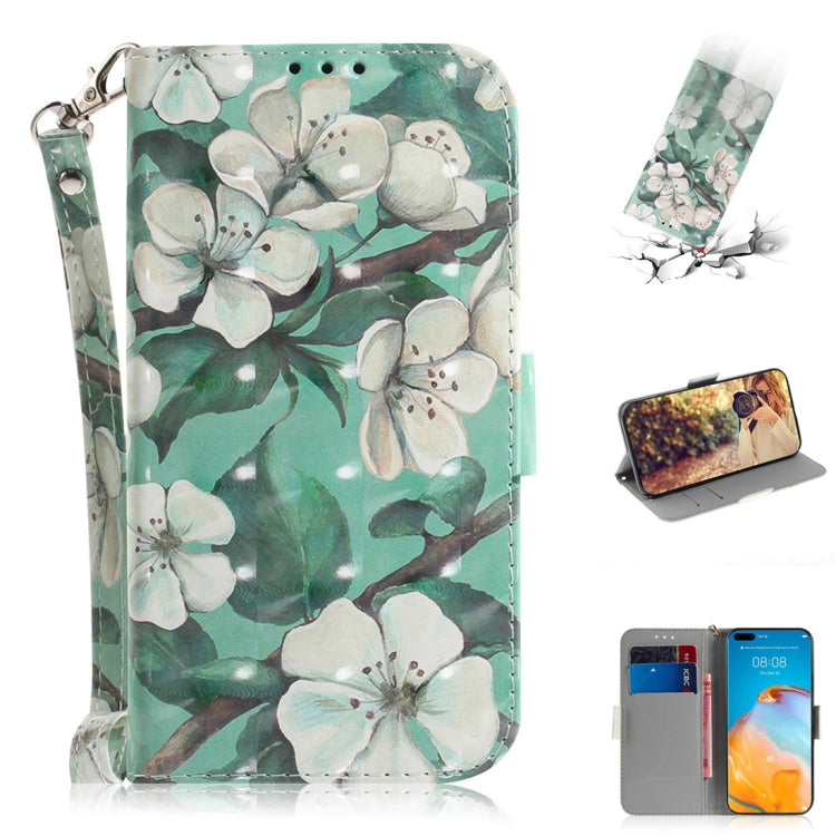 3D Painting Horizontal Flip Leather Case with Holder & Card Slot & Wallet & Lanyard, Series 1