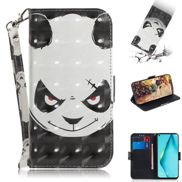 3D Painting Horizontal Flip Leather Case with Holder & Card Slot & Wallet & Lanyard, Series 3