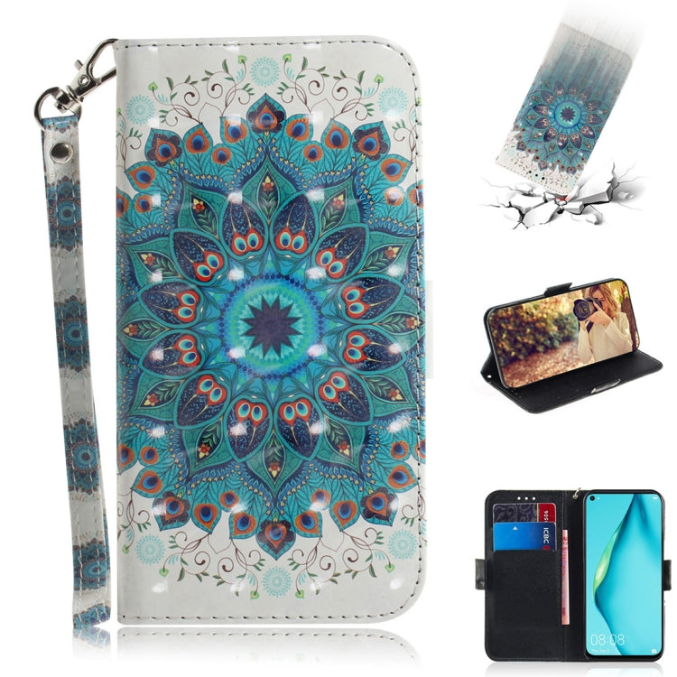 3D Painting Horizontal Flip Leather Case with Holder & Card Slot & Wallet & Lanyard, Series 3