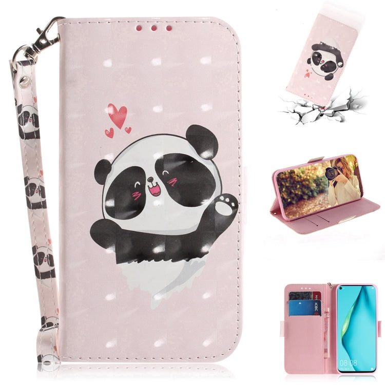 3D Painting Horizontal Flip Leather Case with Holder & Card Slot & Wallet & Lanyard, Series 3