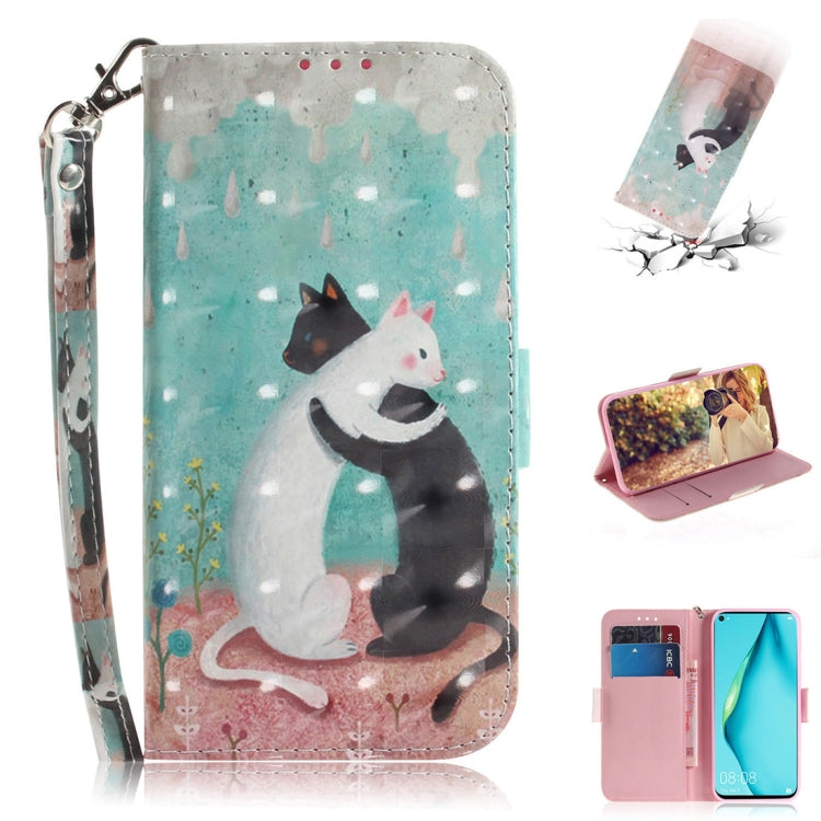 3D Painting Horizontal Flip Leather Case with Holder & Card Slot & Wallet & Lanyard, Series 3