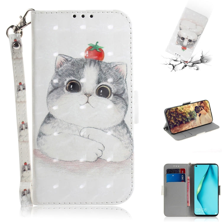 3D Painting Horizontal Flip Leather Case with Holder & Card Slot & Wallet & Lanyard, Series 2