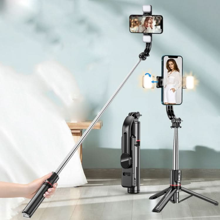 L13D Bluetooth Remote Control Detachable Fill Light Tripod Selfie Stick Phone Holder My Store