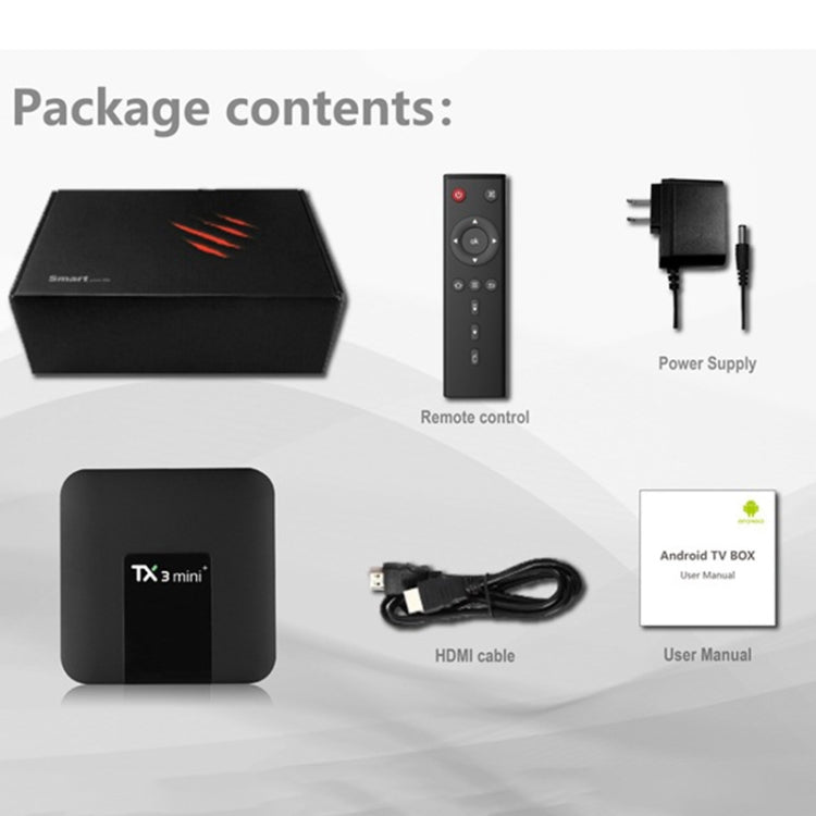 TX3 mini+  Android 11.0 Smart TV Box, Amlogic S905W2 Quad Core Reluova