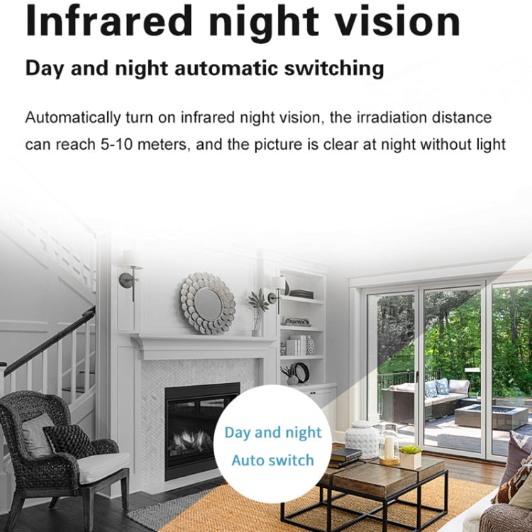 AS02 Home Security Infrared Night Vision Wireless Voice Intercom Small Camera Reluova