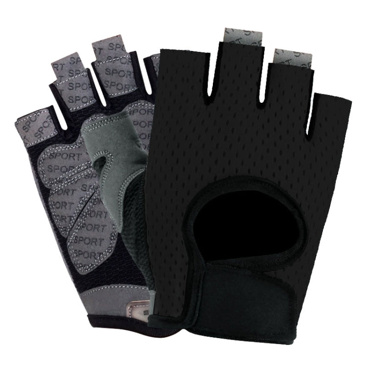 Outdoor Half-finger Cycling Fitness Non-slip Breathable Thin Sports Gloves