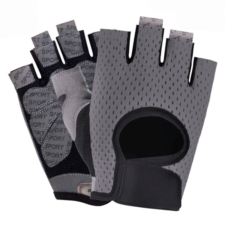 Outdoor Half-finger Cycling Fitness Non-slip Breathable Thin Sports Gloves