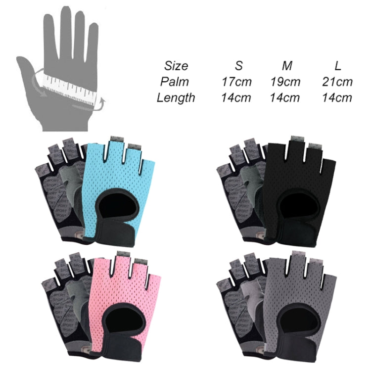 Outdoor Half-finger Cycling Fitness Non-slip Breathable Thin Sports Gloves Reluova