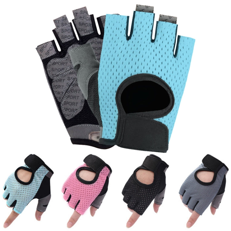 Outdoor Half-finger Cycling Fitness Non-slip Breathable Thin Sports Gloves Reluova