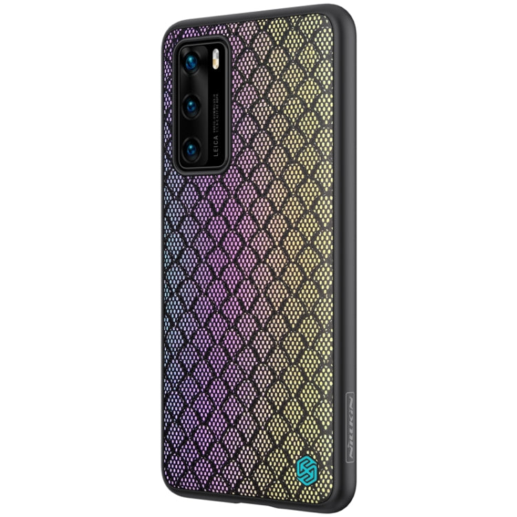 NILLKIN Glorious Series TPU + PC 3D Geometric Texture Reflective Mobile Phone Protective Case My Store