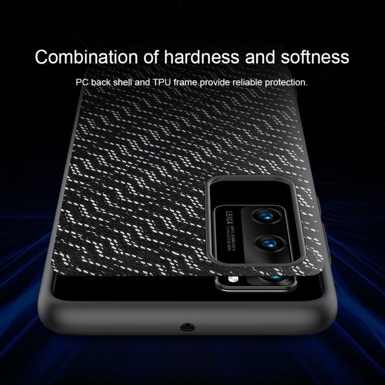 NILLKIN Glorious Series TPU + PC 3D Geometric Texture Reflective Mobile Phone Protective Case