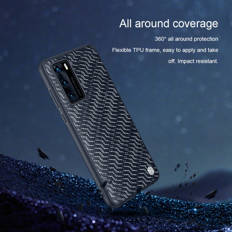 NILLKIN Glorious Series TPU + PC 3D Geometric Texture Reflective Mobile Phone Protective Case My Store