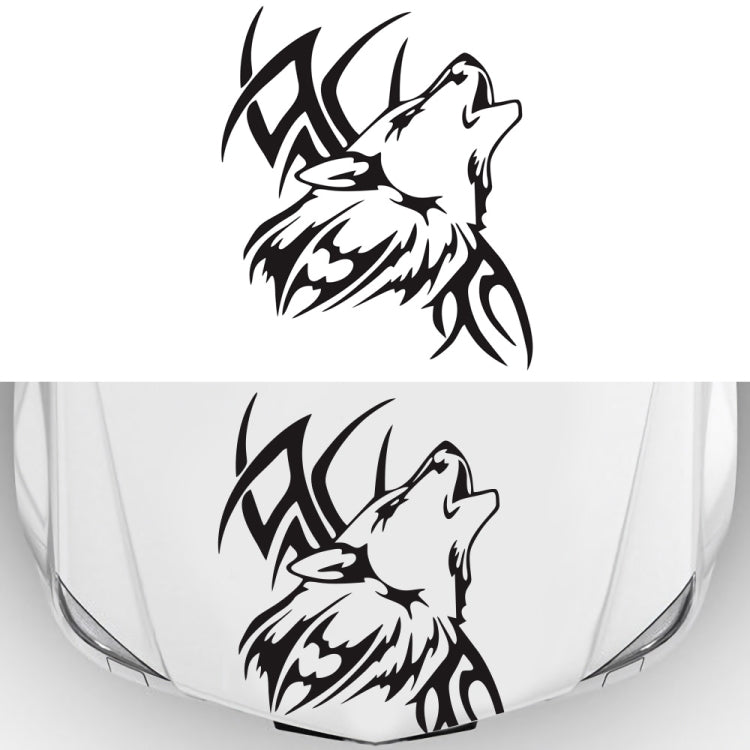 D-967 Wolf Tribe Pattern Car Modified Decorative Sticker ÎҵÄÉ̵ê