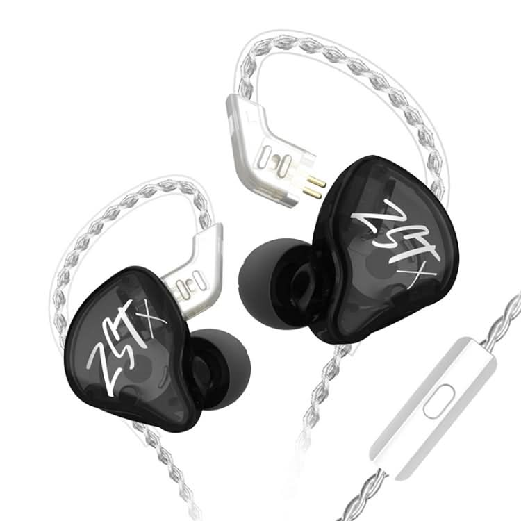 KZ-ZST X Ring Iron Hybrid Driver In-Ear Noise Cancelling Earphone