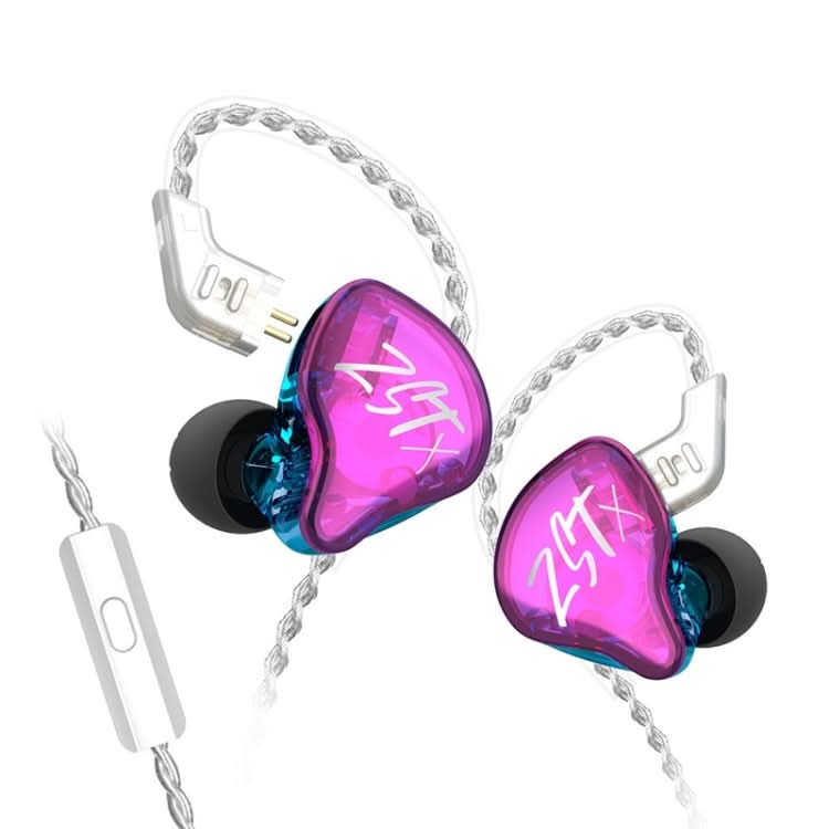 KZ-ZST X Ring Iron Hybrid Driver In-Ear Noise Cancelling Earphone