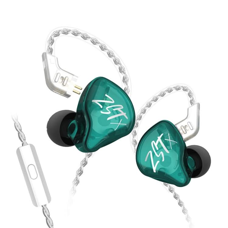 KZ-ZST X Ring Iron Hybrid Driver In-Ear Noise Cancelling Earphone