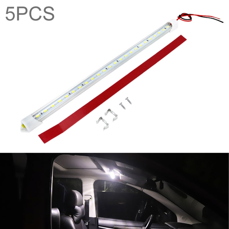 5 PCS ZS-3130 31.8cm Lorry Truck High Bright LED Cabin Light Bar-Reluova