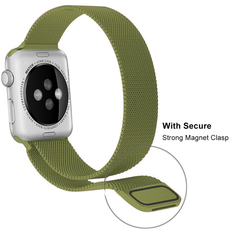 Milanese Stainless Steel Watch Band For Apple Watch Series