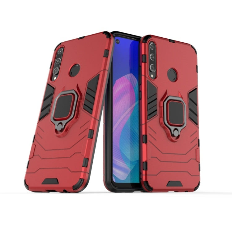 Shockproof PC + TPU Protective Case with Magnetic Ring Holder