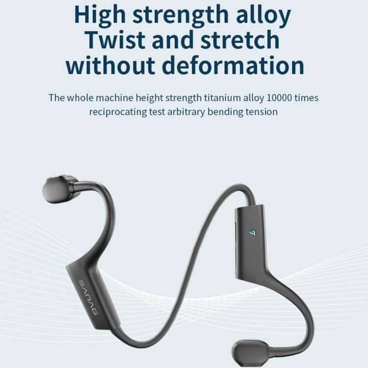 Sanag A7 Bone Conduction Portable Sports Bluetooth Headset