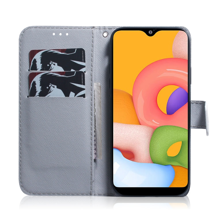 3D Colored Drawing Horizontal Flip Leather Case with Holder & Card Slot & Wallet, Series 1-Reluova