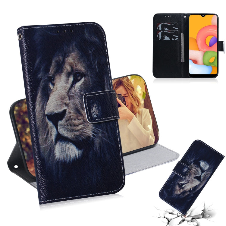 3D Colored Drawing Horizontal Flip Leather Case with Holder & Card Slot & Wallet, Series 1-Reluova