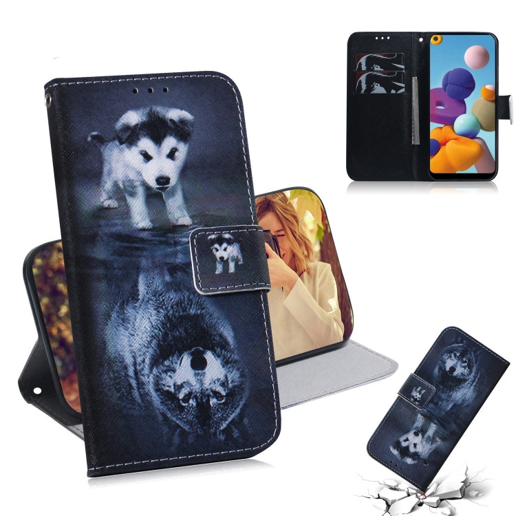 3D Colored Drawing Horizontal Flip Leather Case with Holder & Card Slot & Wallet, Series 4-Reluova