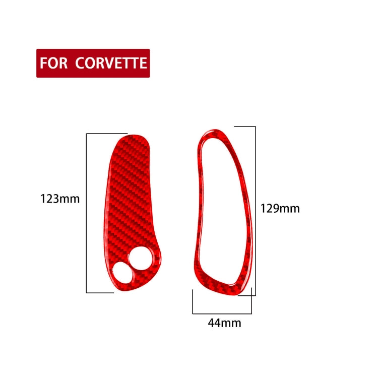 2 in 1 Car Carbon Fiber Sides Speedometer Sticker for Chevrolet Corvette C5 1998-2004-Reluova