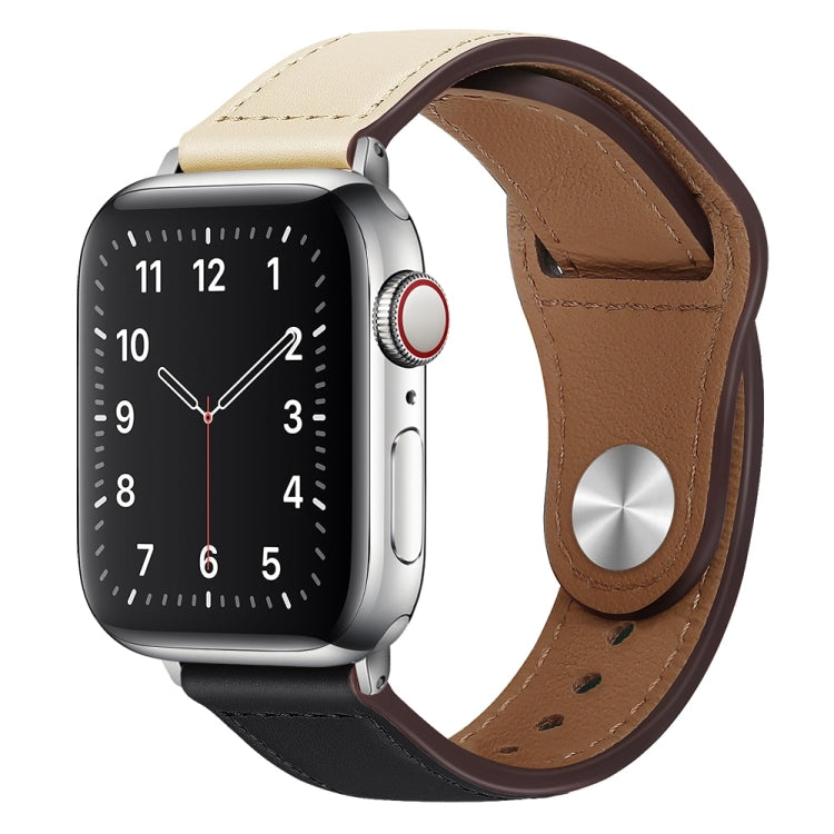 PU Leather Silver Buckle Watch Band For Apple Watch Series, Series 1