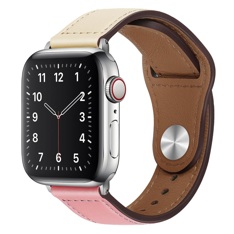 PU Leather Silver Buckle Watch Band For Apple Watch Series, Series 1