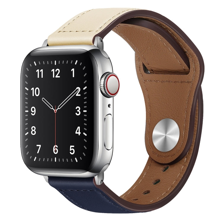 PU Leather Silver Buckle Watch Band For Apple Watch Series, Series 2