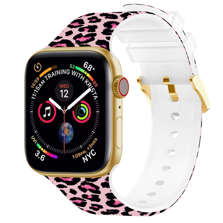 Square Buckle Color Printing Watch Band For Apple Watch Series, Series 1