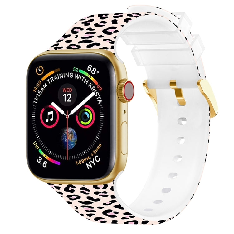 Square Buckle Color Printing Watch Band For Apple Watch Series, Series 1