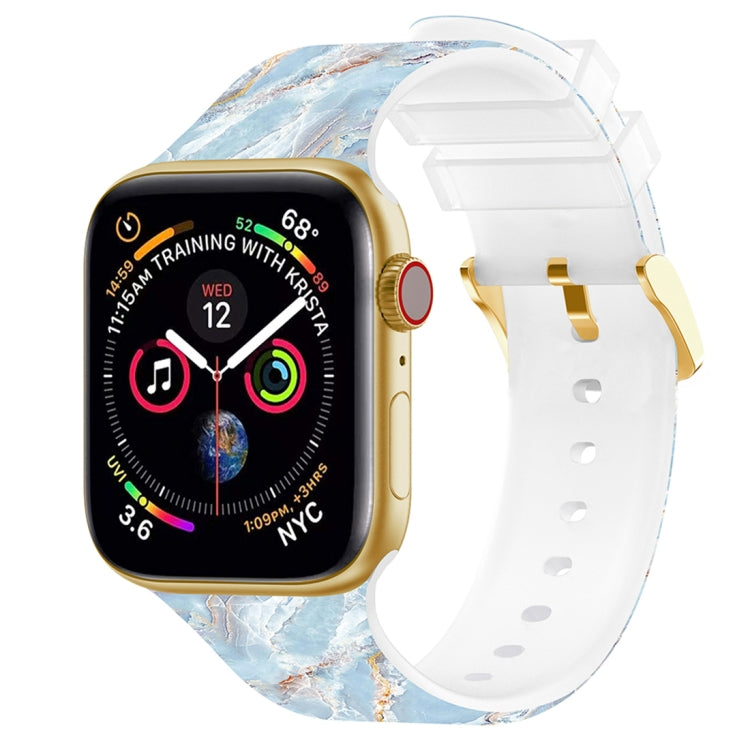 Square Buckle Color Printing Watch Band For Apple Watch Series, Series 1