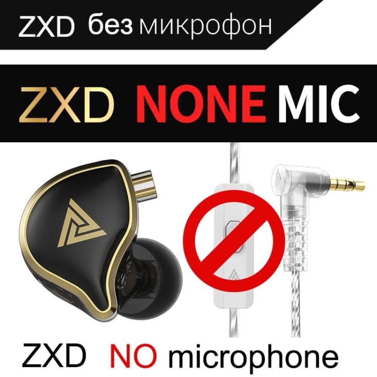 QKZ ZXD Sports In-ear Dynamic Wired HIFI Bass Stereo Sound Earphone