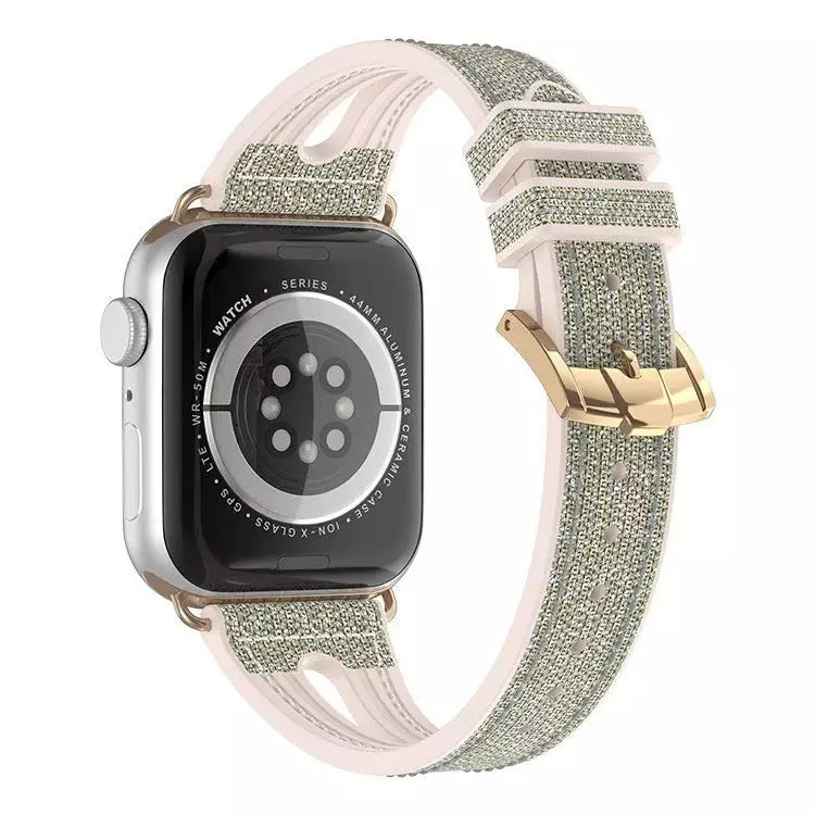 Slim Glitter Watch Band For Apple Watch Series