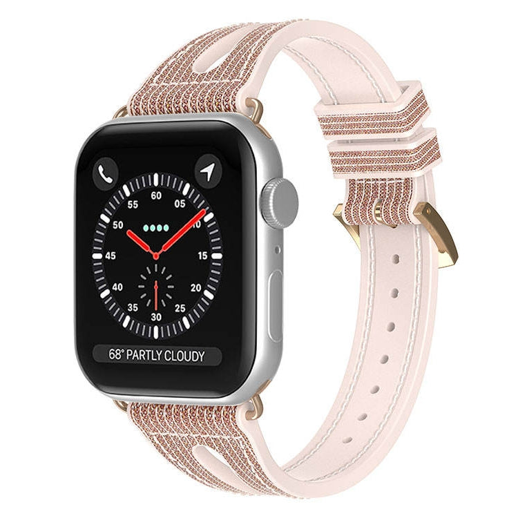 Slim Glitter Watch Band For Apple Watch Series