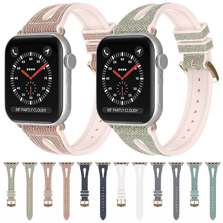 Slim Glitter Watch Band For Apple Watch Series