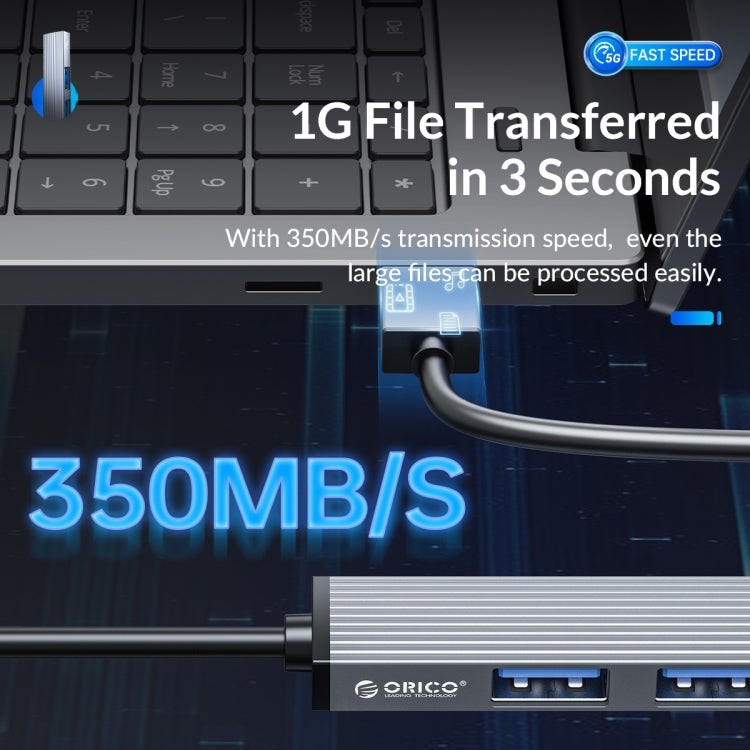 AH-A13 USB 3.0 x 1 + USB 2.0 x 3 to USB 3.0 HUB Adapter My Store