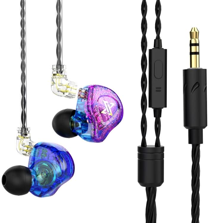 QKZ AK6 MAX In-ear Dynamic Subwoofer Wire-controlled Earphone