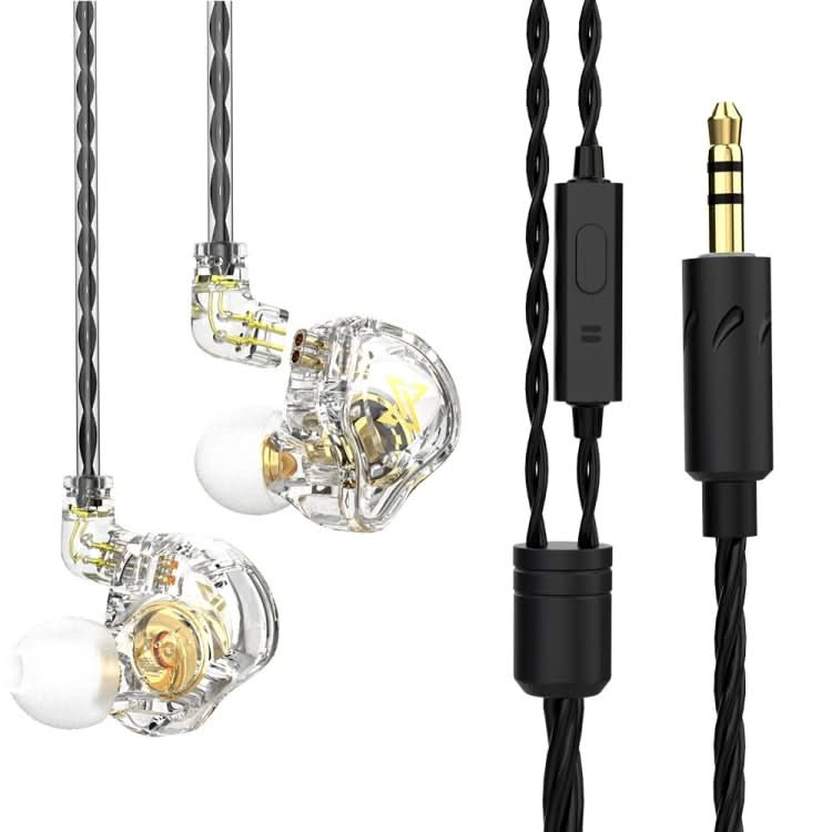 QKZ AK6 MAX In-ear Dynamic Subwoofer Wire-controlled Earphone