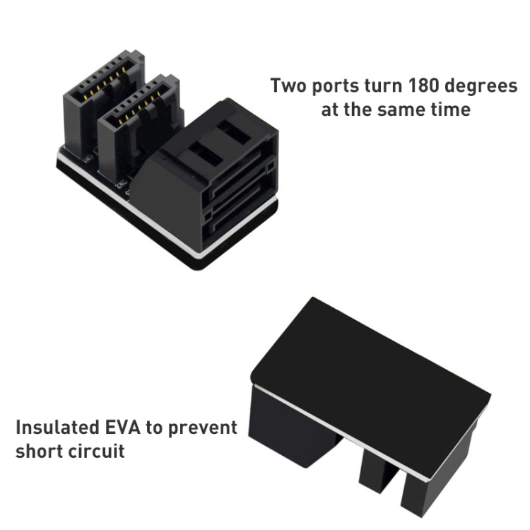 5 PCS Motherboard SATA 7Pin Dual Interface