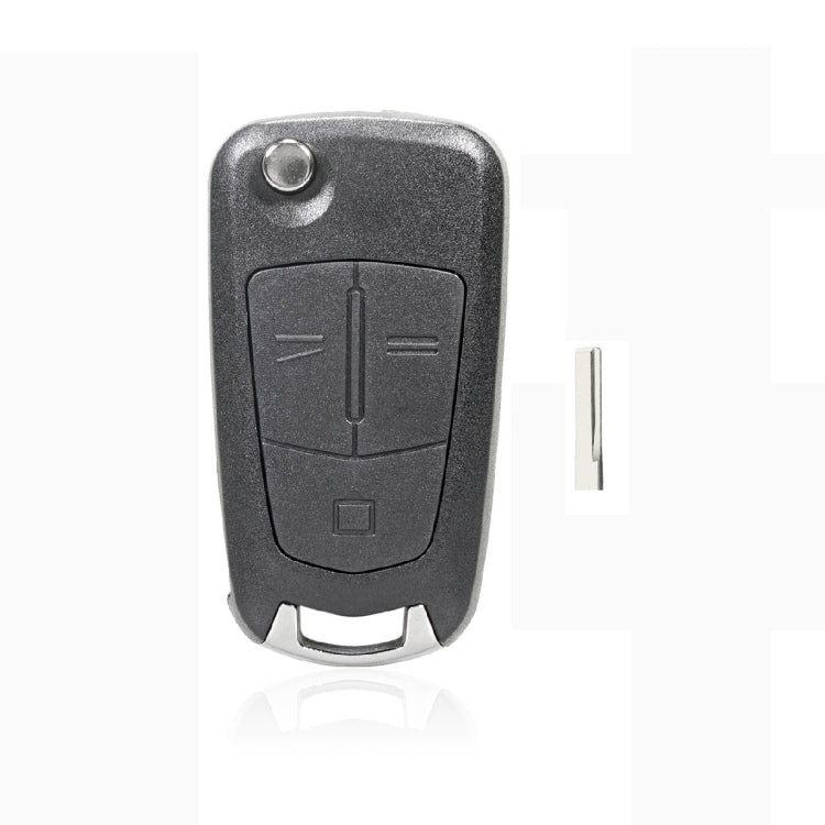 For Opel Car Foldable Blade Key Case with Screw Hole