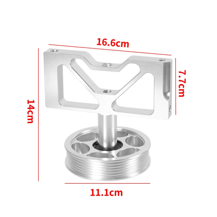 Car Modification Air Pump Idle Bracket with Pulley for Ford Mustang 5.0 1979-1995