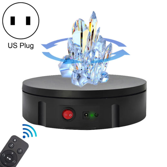 22cm Charging Rotating Display Stand Video Shooting Turntable, Load: 50kg