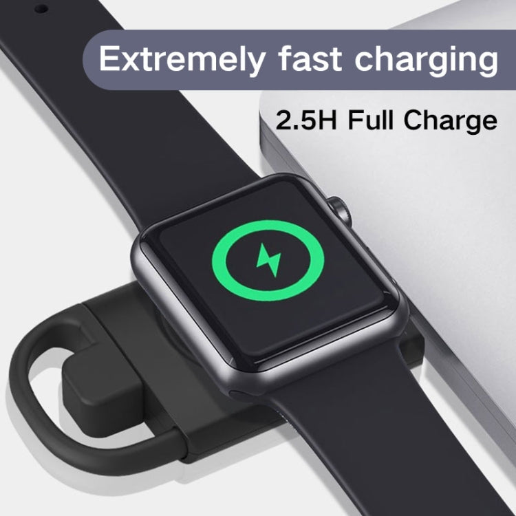 T09-A Dual USB Portable Wireless Smart Watch Charger for Apple Watch Series