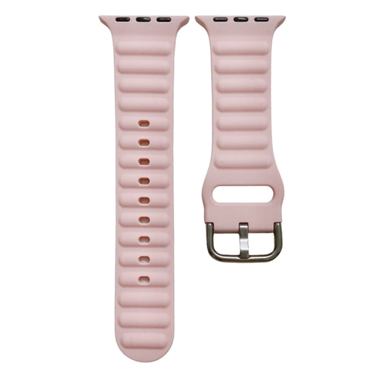 Single Color Silicone Watch Band For Apple Watch Series