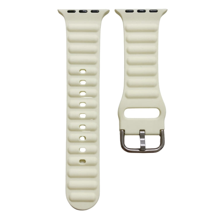 Single Color Silicone Watch Band For Apple Watch Series