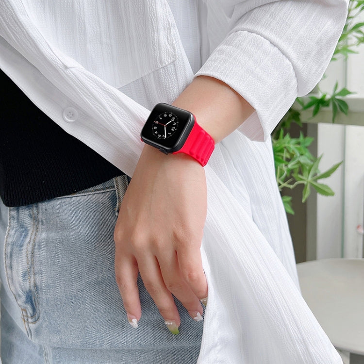 Single Color Silicone Watch Band For Apple Watch Series